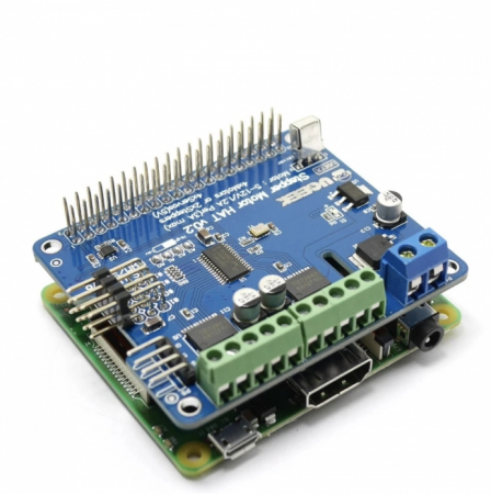 Stepper - HAT motor DC+stepper pentru Raspberry Pi