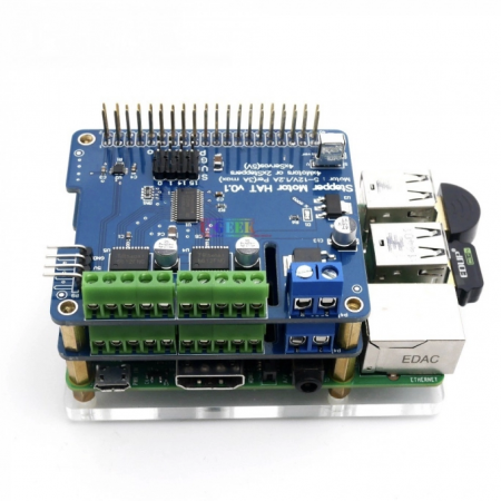 HAT motor DC+stepper pentru Raspberry Pi [2]