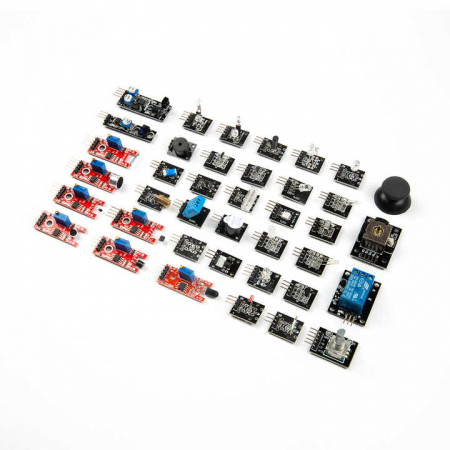 Kit Senzori 37pcs cu Tutorial in Cutie de Hartie [3]