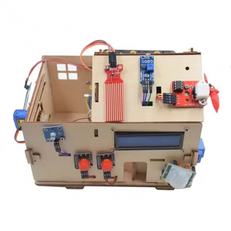 Kit Fun - Kit de Invatare de Baza RFID Arduino pentru Casa cu Blocuri Inteligente