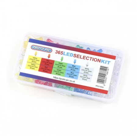 Componente - Set LED-uri Proto-PIC - 375 piese