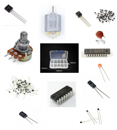 Kit incepatori Arduino imbunatatit, in cutie din plastic [4]