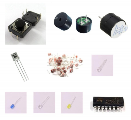 Kit incepatori Arduino imbunatatit, in cutie din plastic [3]