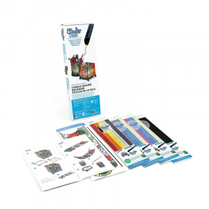 3Doodler - Kit proiecte cu filamente si sablon pentru 3Doodler Create