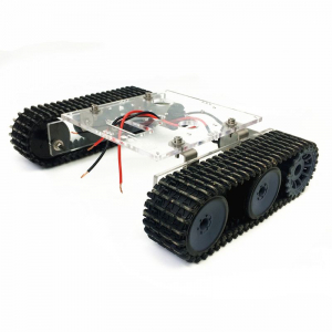 Kit sasiu robotic din acril cu motor inclus [1]