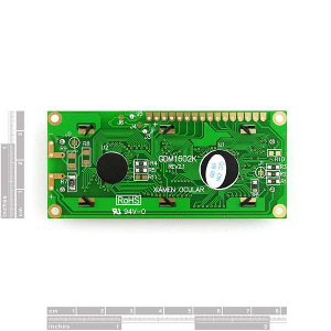 LCD 16 x 2 Alb pe Albastru, 5V [2]
