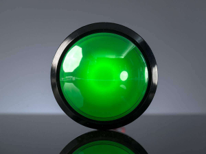 Butoane, Tastaturi - Massive Arcade Buton cu LED - 100mm Verde
