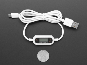 Cablu Micro B USB cu LCD tensiune si curent [3]