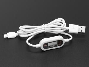 Cabluri - Cablu Micro B USB cu LCD tensiune si curent