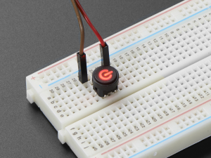 Butoane, Tastaturi - Mini Momentary Pushbutton - Rosu