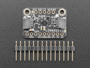 Modul accelerometru si giroscop Adafruit LSM6DSO32 6-DoF [1]