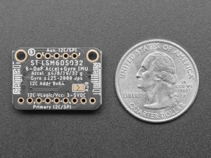 Modul accelerometru si giroscop Adafruit LSM6DSO32 6-DoF [2]