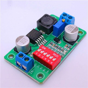 Regulator Step-Down Step-Up - Modul de alimentare ajustabil pentru Arduino - Verde