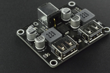 Modul DF Robot buck incarcare rapida cu 2 USB-uri [3]
