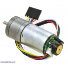 Motor 25D - Motor 25Dx52L 1010 RPM cu encoder Pololu