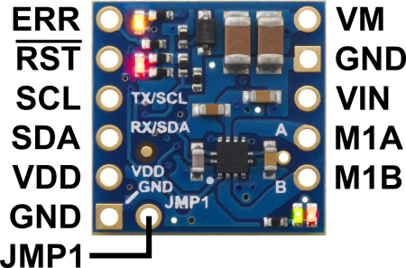 Motoron M1T550 Single I²C Motor Controller [7]