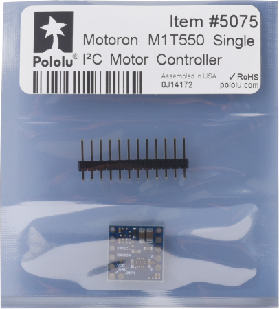 Motoron M1T550 Single I²C Motor Controller [8]