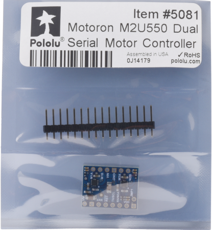 Motoron M2U550 Dual Serial Motor Controller [8]