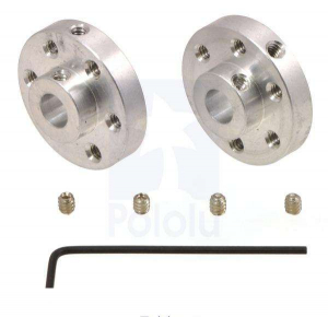 Sasiu - Conector roata motor 6 mm