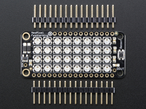 Matrice 4x8 LED-uri RGB - NeoPixel FeatherWing [3]