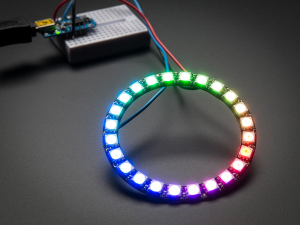 NeoPixel Ring - 24 x WS2812 5050 RGB LED Adresabile [1]