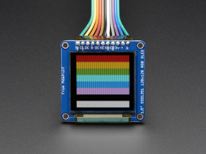 LCD - OLED Breakout Board - 16-bit Color 1.5" w/microSD