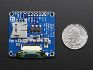 OLED Breakout Board - 16-bit Color 1.5" w/microSD [2]
