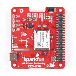 pHAT calcul mort SparkFun GPS-RTK ZED-F9R pentru Raspberry Pi [1]