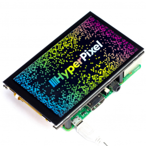 LCD - Pimoroni HyperPixel 4.0 afisaj TFT touch, 4 inch pentru Raspberry Pi