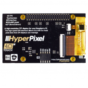 Pimoroni HyperPixel 4.0 afisaj TFT touch, 4 inch pentru Raspberry Pi [1]