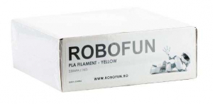 RETRAS - Filament Premium Robofun PLA 1KG  3 mm - Galben [3]