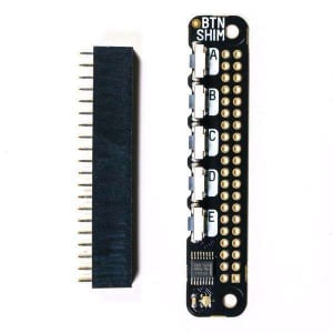 Placa cu 5 butoane Pimoroni Button SHIM [1]