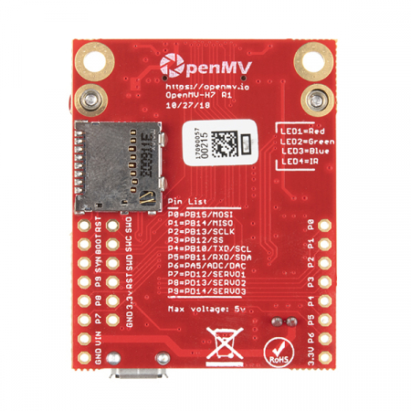 Placa cu microcontroler SparkFun OpenMV H7 R2 Camera [3]