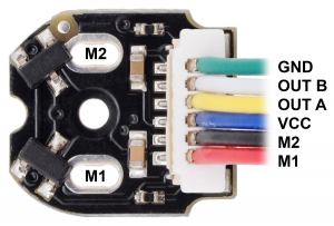 Pololu codificatori cuadratura, conector superior, 12CPR, 2.7 - 18V [1]