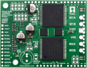 Driver motor dual VNH5019 Shield Arduino [1]