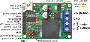 Pololu Jrk 12V12A USB Motor Controller [1]