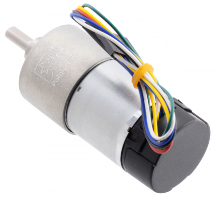 Pololu motor electric 12V, 150:1, 37Dx73L, pinion elicoidal, 64CPR [2]