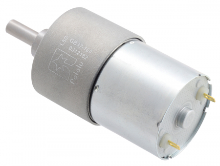 Pololu motor electric metalic 24V, 1001, 37Dx57L, pinion elicoidal [2]