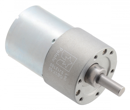 Motor 37D - Pololu motor electric metalic 24V, 501, 37Dx54L, pinion elicoidal
