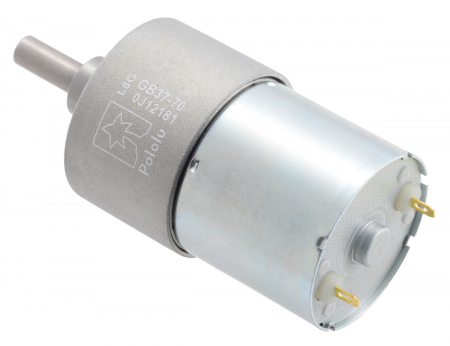 Pololu motor electric metalic 24V, 70:1, 37Dx54L, pinion elicoidal [2]