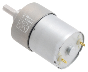 Pololu motor electric metalic, 6.3:1, 37Dx50L, 12V, pinion elicoidal [2]