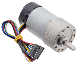 Motor 37D - Pololu motor electric metalic, 6.3:1, 37Dx65L, 12V, pinion elicoidal
