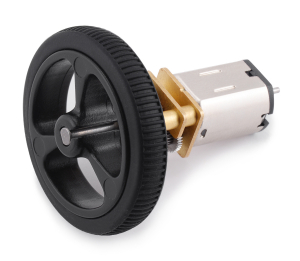 Pololu motor electric micro metal 50:1 HPCB 6V cu ax extins [2]