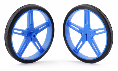 Roti si Senile - Pololu Roti 70×8mm - Blue 1