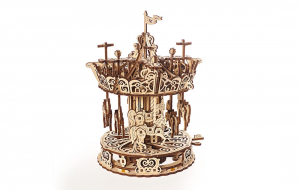 Puzzle mecanic 3D Ugears Carusel [2]