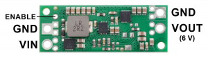 Regulator step-up de 6V Pololu U3V70F6 [1]