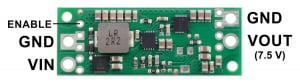 Regulator step-up de 7.5V Pololu U3V70F7 [1]