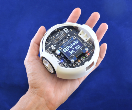 Kit Roboti - Robot Pololu 3pi+ 32U4 OLED - Editia standard (motoare 301 MP), asamblat
