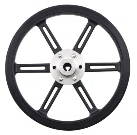 Roti Pololu 90×10mm rosii [1]