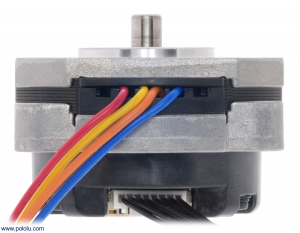 Sanyo Pancake Stepper Motor cu Encoder: Bipolar, 200 Steps/Rev, 42×24.5mm, 3.5V, 1 A/Faza, 4000 CPR [3]